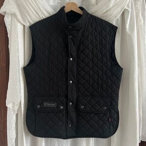 Bellstaff The Waistcoat Jacket Size L Black Westkit Gilet